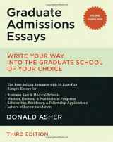 9781580088725-1580088724-Graduate Admissions Essays: Write Your Way into the Graduate School of Your Choice