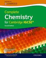 9780199138784-0199138788-Complete Chemistry for Cambridge IGCSERG with CD-ROM (Second Edition)