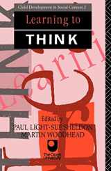 9780415058254-0415058252-Learning to Think (Child Development in Social Context)