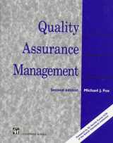 9780412636608-0412636603-Quality Assurance Management