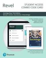 9780135193440-0135193443-Sociology Now -- Revel + Print Combo Access Code