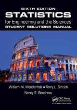 9781498731829-1498731821-Statistics for Engineering and the Sciences, Sixth Edition Student Solutions Manual