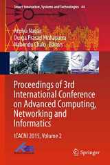 9788132225287-8132225287-Proceedings of 3rd International Conference on Advanced Computing, Networking and Informatics: ICACNI 2015, Volume 2 (Smart Innovation, Systems and Technologies, 44)