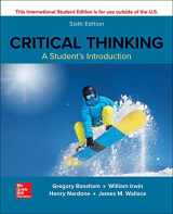 9781260547818-1260547817-Critical Thinking: A Student's Introduction