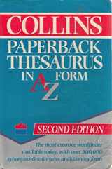 9780004332468-0004332466-Collins Paperback Thesaurus: In A to Z Form