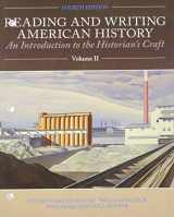 9781256417064-1256417068-Reading and Writing American History, Volume 2 (4th Edition)