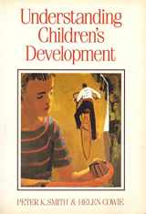 9780631157236-0631157239-Understanding Children's Development (Basic Psychology)