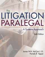 9781285857152-1285857151-The Litigation Paralegal: A Systems Approach
