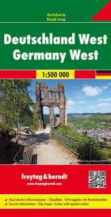 9783707915822-3707915824-Germany West, Road map 1:500.000