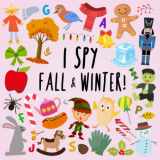 9781724037046-1724037048-I Spy - Fall and Winter!: A Fun Picture Puzzle Book for 3-5 Year Olds (I Spy Book Collection for Kids)