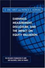 9780943205496-0943205492-Earnings: Measurement, Disclosure, and the Impact on Equity Valuation