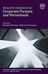 9781789902907-1789902908-Research Handbook on Corporate Purpose and Personhood (Research Handbooks in Corporate Law and Governance series)