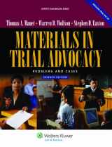 9780735510449-073551044X-Materials in Trial Advocacy: Problems & Cases, 7th Edition (Aspen Coursebook Series)
