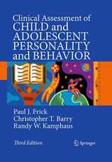 9781489977526-148997752X-Clinical Assessment of Child and Adolescent Personality and Behavior
