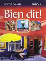 9780547871790-0547871791-Bien Dit!: Student Edition Level 1 2013 (French Edition)