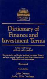 9780812090352-0812090357-Dictionary of Finance and Investment Terms (BARRON'S FINANCE AND INVESTMENT HANDBOOK)
