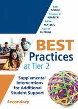 9781942496847-1942496842-Best Practices at Tier 2: Supplemental Interventions for Additional Student Support, Secondary (RTI Tier 2 Intervention Strategies for Secondary Schools)