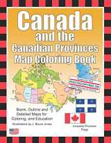 9781479220823-1479220825-Canada and the Canadian Provinces Map Coloring Book