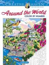 9780486846989-0486846989-Creative Haven Around the World Color by Number (Adult Coloring Books: World & Travel)