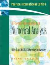 9781405836067-1405836067-A Friendly Introduction to Numerical Analysis: WITH Maple 10 VP