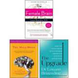9789123471713-9123471719-Louann Brizendine 3 Books Collection Set(The Female Brain, The Male Brain, The Upgrade)