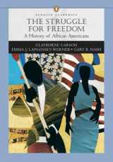 9780205592050-0205592058-Struggle for Freedom: A History of African Americans, Penguin Academic Series, Concise Edition, Combined Volume + Sources of the African-american ... American History & Student Resources Cd-rom