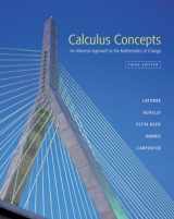 9780618401284-0618401288-Calculus Concepts: An Informal Approach to the Mathematics of Change