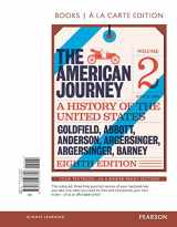 9780134358970-013435897X-American Journey, The, Volume 2, Books a la Carte Edition Plus NEW MyHistoryLab for U.S. History -- Access Card Package (8th Edition)