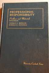 9780882778617-0882778617-Problems and materials on professional responsibility (University casebook series)