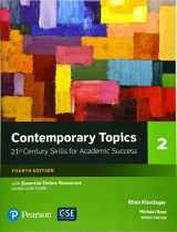 9780134400808-0134400801-Contemporary Topics 2 with Essential Online Resources (4th Edition)