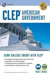 9780738610382-0738610380-CLEP® American Government Book + Online (CLEP Test Preparation)
