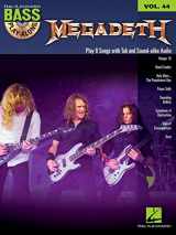 9781458423627-145842362X-Megadeth: Bass Play-Along Volume 44 (Hal Leonard Bass Play-Along, 44)
