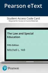 9780135178386-013517838X-Law and Special Education, The -- Pearson eText