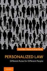 9780197522813-0197522815-Personalized Law: Different Rules for Different People
