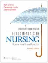 9781605477879-1605477877-Procedure Checklist for Fundamentals of Nursing Procedure Checklists: Human Health and Function