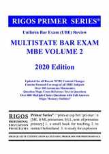 9781790936403-1790936403-Rigos Primer Series Uniform Bar Exam (UBE) Review Multistate Bar Exam MBE Volume 2 (Prime Series)
