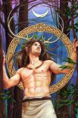 9781494375928-1494375923-Cernunnos Journal: This journal features a beautiful image by artists Jane Starr Weils on the cover. Pages are lined on one side and blank on the ... book with your thought, words, and sketches.