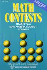 9780940805194-0940805197-Math Contests, Grades 7 & 8 (and Algebra Course 1) Vol. 6