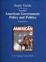 9780321099587-0321099583-Policy and Politics: Study Guide