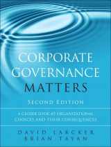 9780134031569-0134031563-Corporate Governance Matters: A Closer Look at Organizational Choices and Their Consequences
