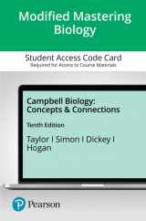 9780136538820-0136538827-Campbell Biology: Concepts & Connections -- Modified Mastering Biology with Pearson eText Access Code