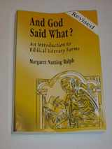 9780809141296-0809141299-And God Said What? (Revised Edition): An Introduction to Biblical Literary Forms