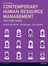 9781292088242-1292088249-Contemporary Human Resource Management: Text and Cases