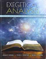 9781792412172-1792412177-Exegetical Analysis: A Practical Guide for Applying Biblical Research to the Social Sciences