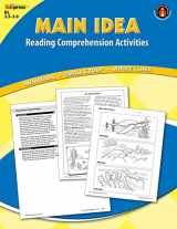 9781564721556-1564721558-Reading Comprehension Book Main Idea Blue Level: Reading Comprehension Activities