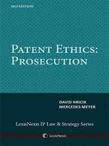 9781632808271-1632808277-Patent Ethics: Prosecution (2015)