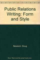 9780534060961-053406096X-Public relations writing: Form & style (Wadsworth series in mass communication)