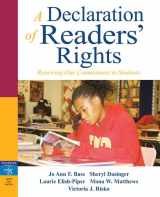 9780205499793-0205499791-A Declaration of Readers' Rights: Renewing Our Commitment to Students