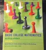 9780618732371-0618732373-Basic College Mathematics: An Applied Approach (Special Edition for Fashion Institute of Design and Merchandising)