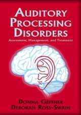 9781597561075-159756107X-Auditory Processing Disorders: Assessment, Management, and Treatment